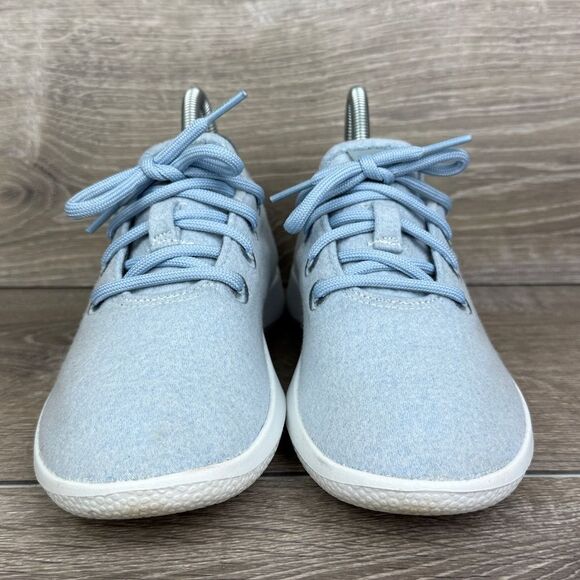Allbirds Merino Wool Runners Womens Sz 6 Frost Baby Blue Low Top Comfort Sneaker - Picture 2 of 11
